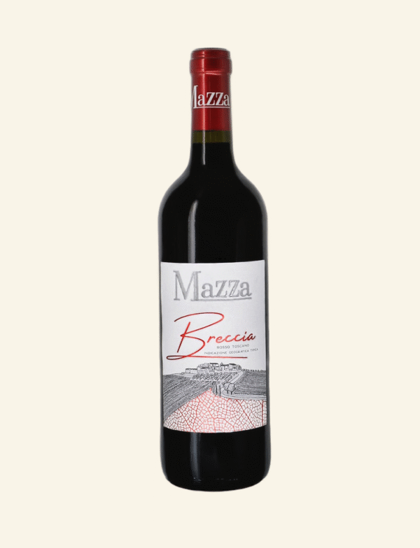 Breccia Rosso Toscana IGT 2022 – økologisk rødvin fra MaZZa
